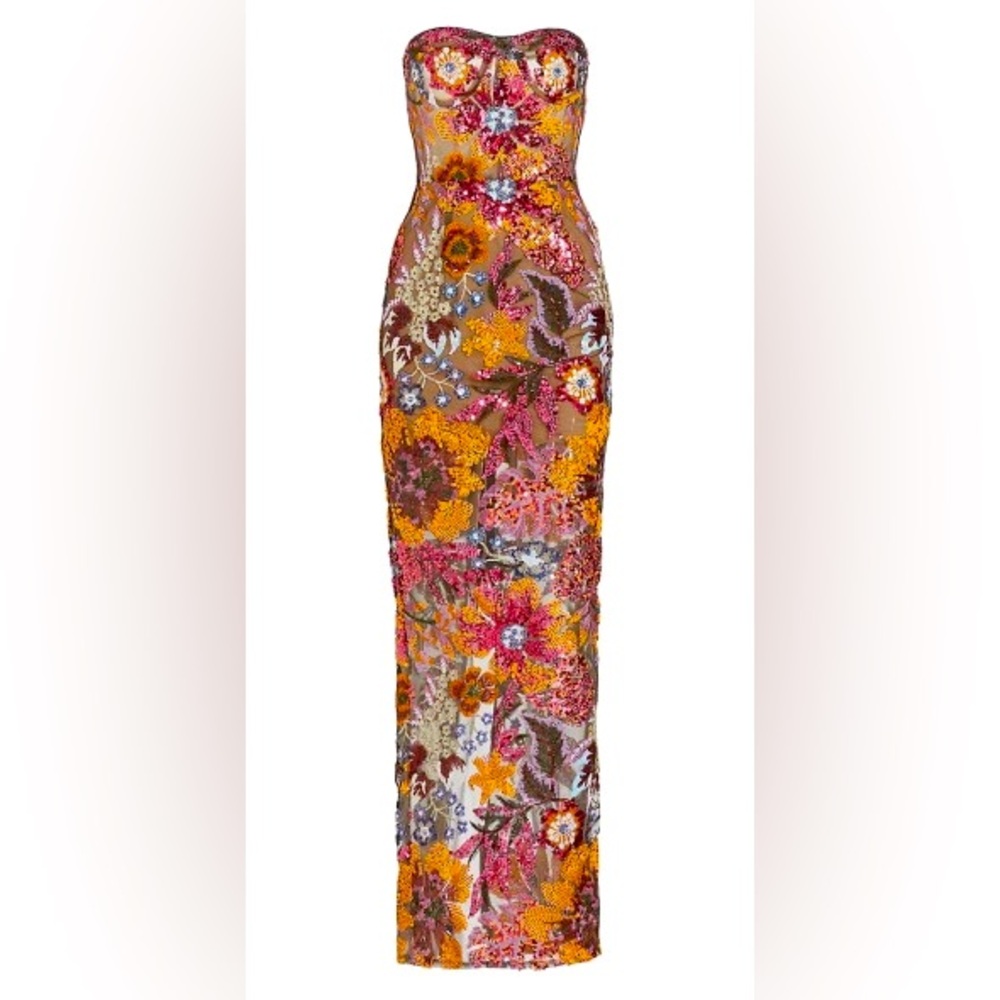 Bronx and Banco Dahlia Sequin Gown Size Small